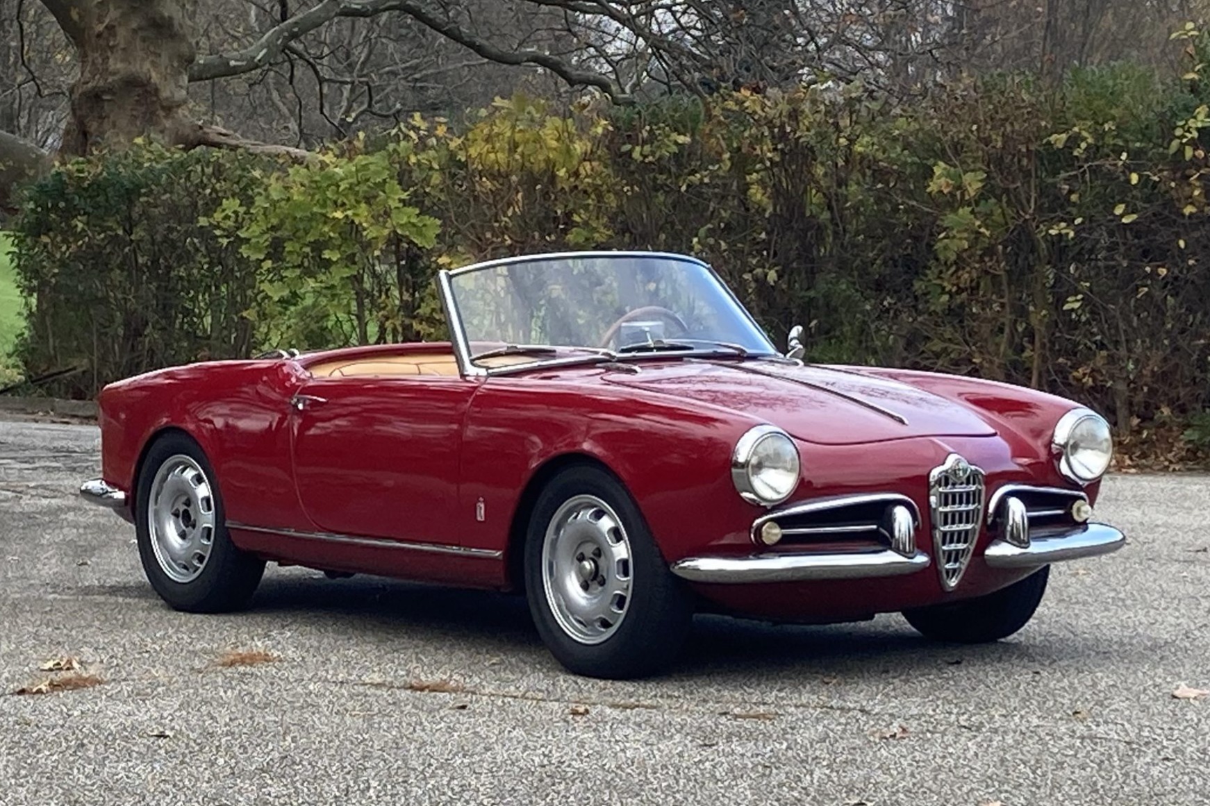 1957 Alfa Romeo Giulietta Spider Veloce