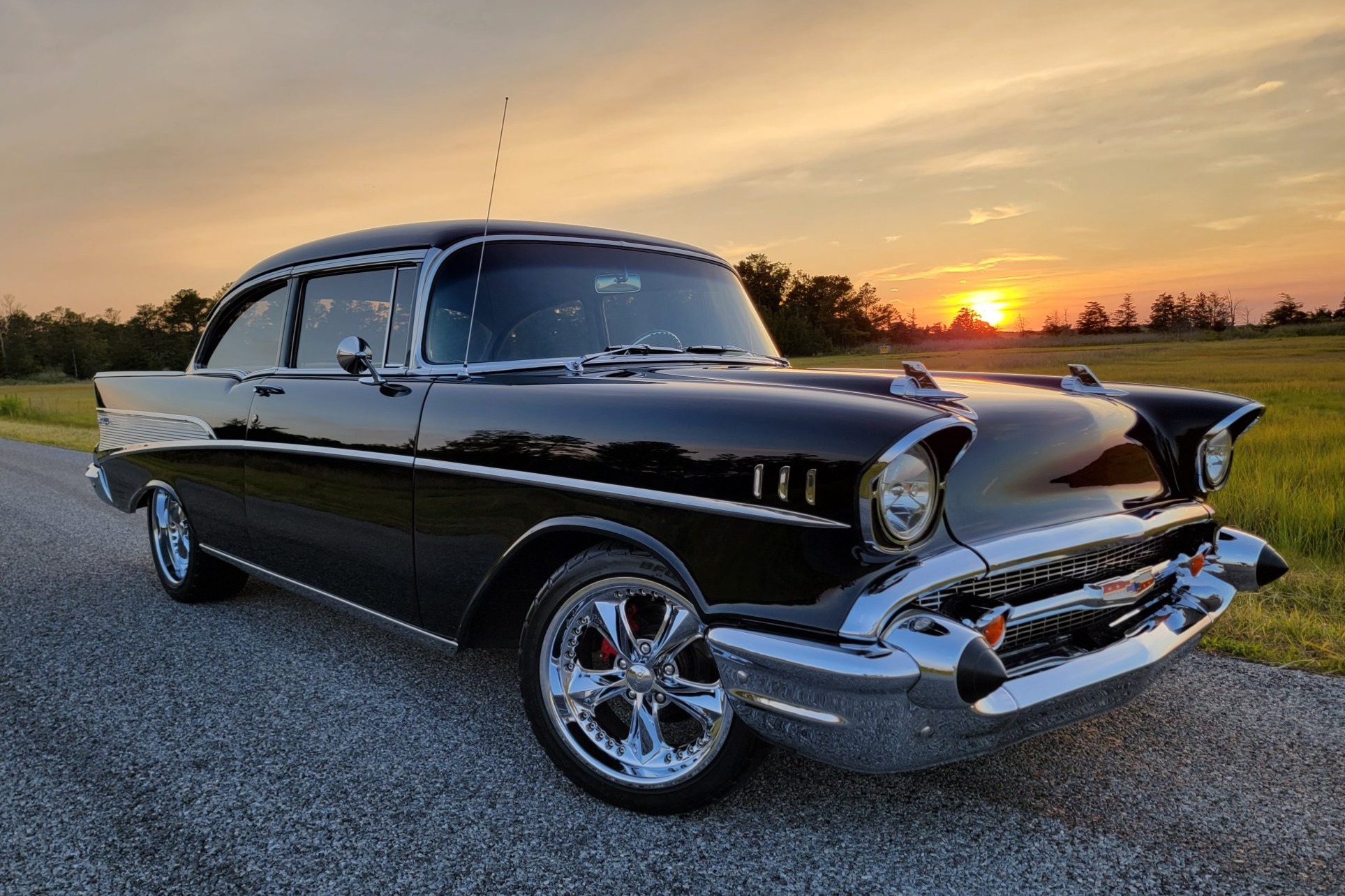 383-Powered 1957 Chevrolet Bel Air 2-Door Sedan