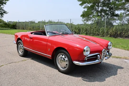 1958 Alfa Romeo Giulietta Spider Veloce