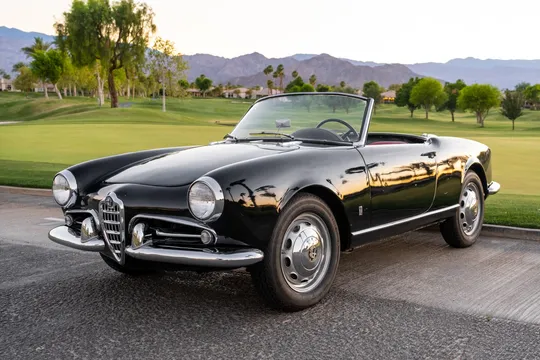 1958 Alfa Romeo Giulietta Spider Veloce 750F