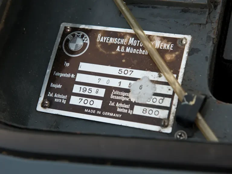 1958 BMW 507 - Image 18 of 25