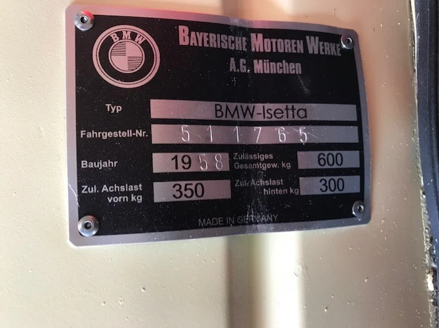1958 BMW Isetta - Image 31 of 31