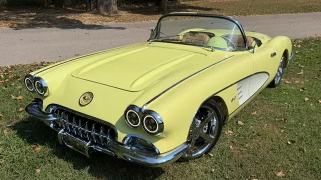 1958 Chevrolet Corvette Convertible