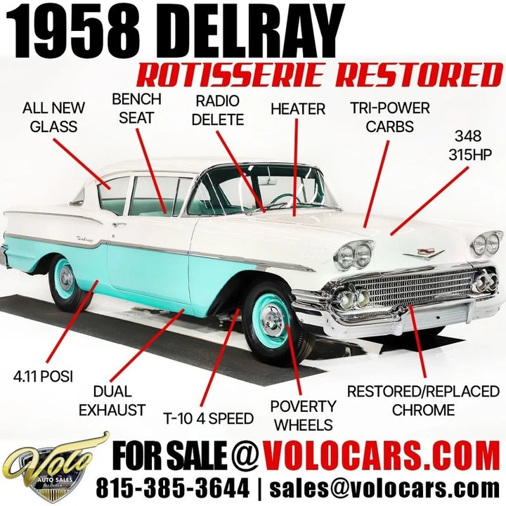 1958 Chevrolet Bel Air 4th Gen - Image 6 of 31