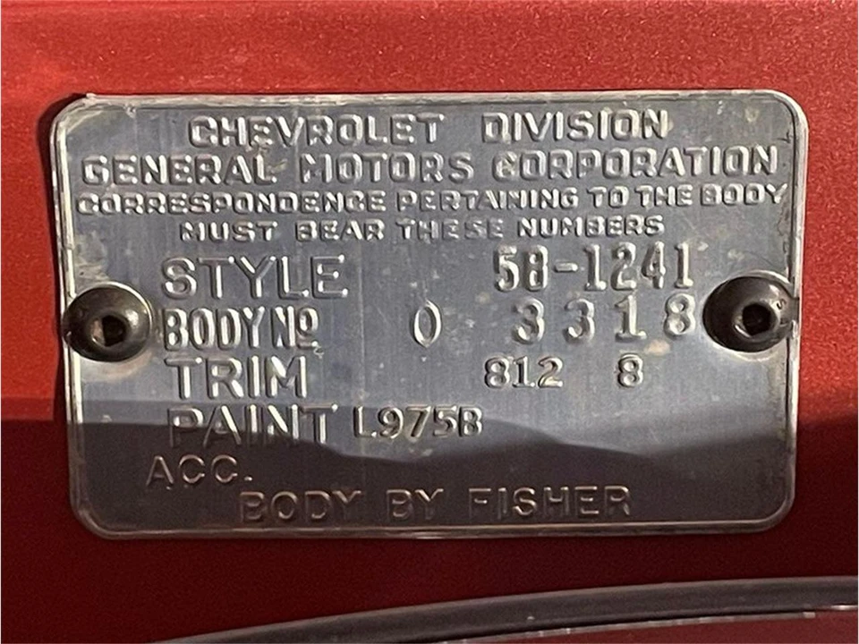 1958 Chevrolet Bel Air 4th Gen - Image 27 of 31
