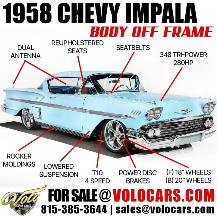 1958 Chevrolet Impala - Image 6 of 31