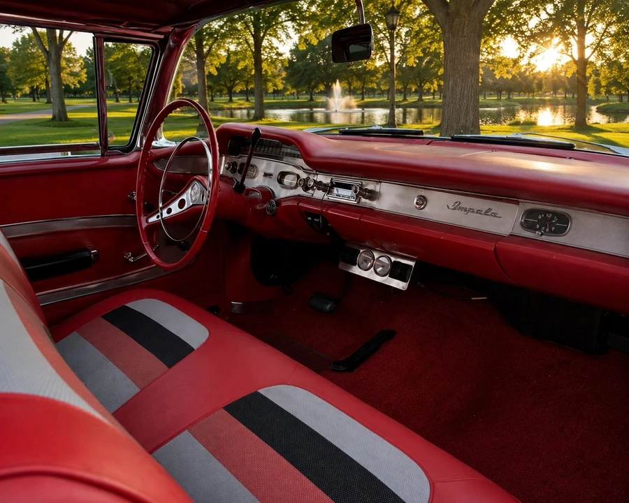 1958 Chevrolet Impala 1st Gen - Image 10 of 16
