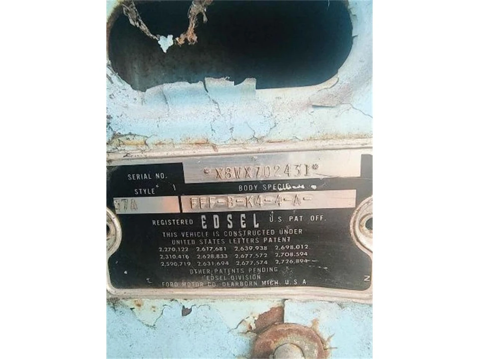 1958 Edsel - Image 3 of 18