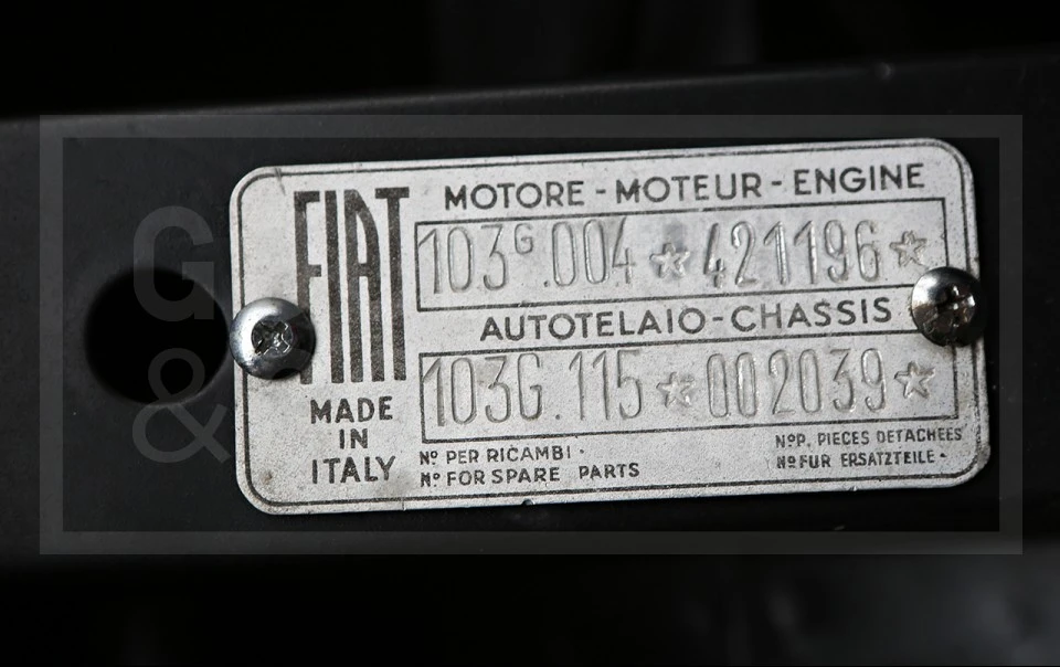 1958 Fiat 1100 - Image 11 of 11