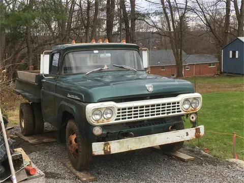 1958 Ford F350 Mason Dump Truck