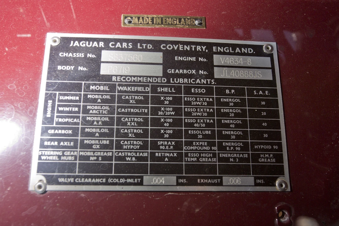 1958 Jaguar XK150 DHC Drophead - Image 9 of 31