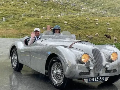 1958 Jaguar XK150 Special Aluminum XK120 Style Body Rally Build