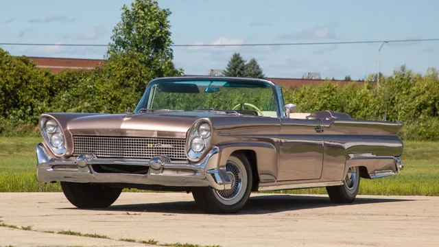 1958 Lincoln Continental Mark III Convertible