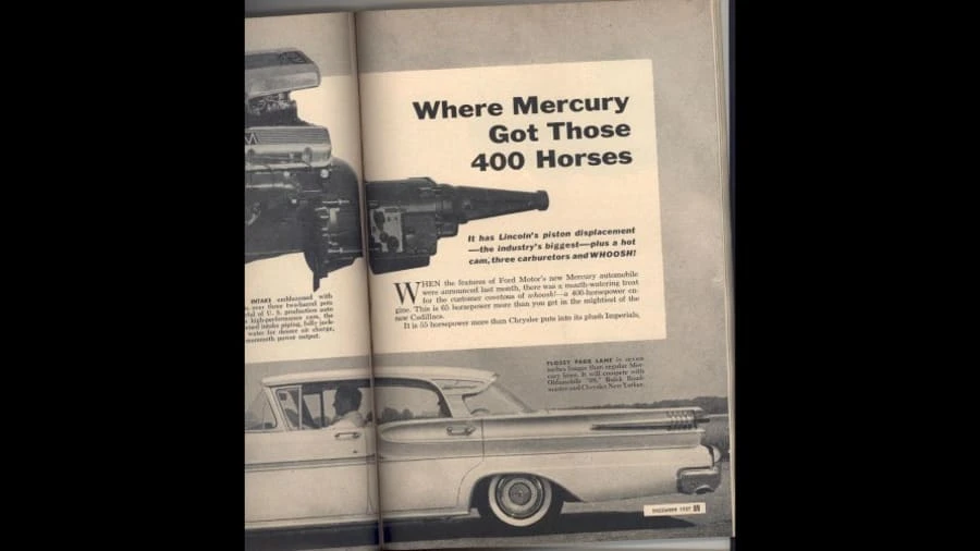 1958 Mercury Montclair - Image 11 of 12