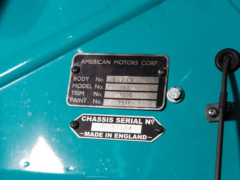 1958 Nash Metropolitan - Image 12 of 21