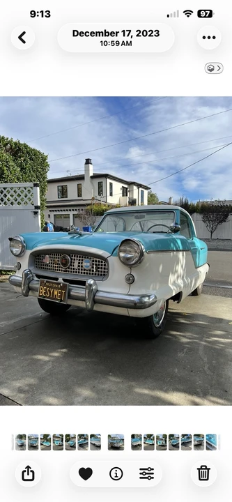 1958 Nash Metropolitan - Image 7 of 19