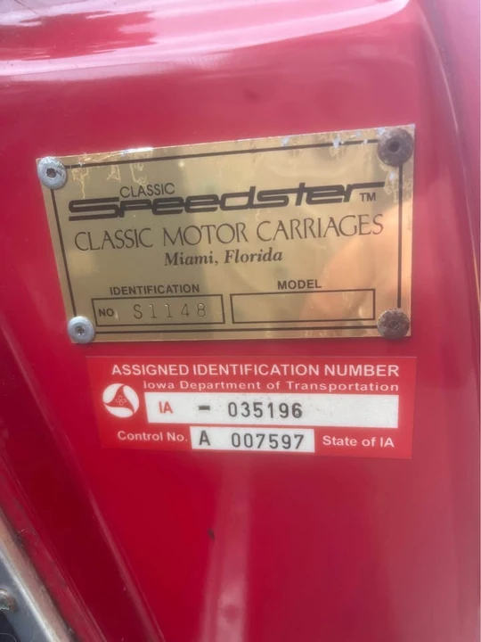 1958 Porsche 356 Replica - Image 9 of 10