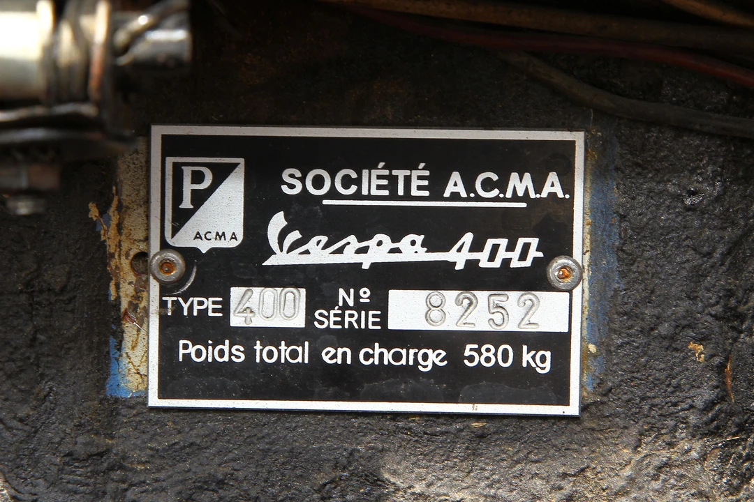 1958 Vespa 400 - Image 26 of 31