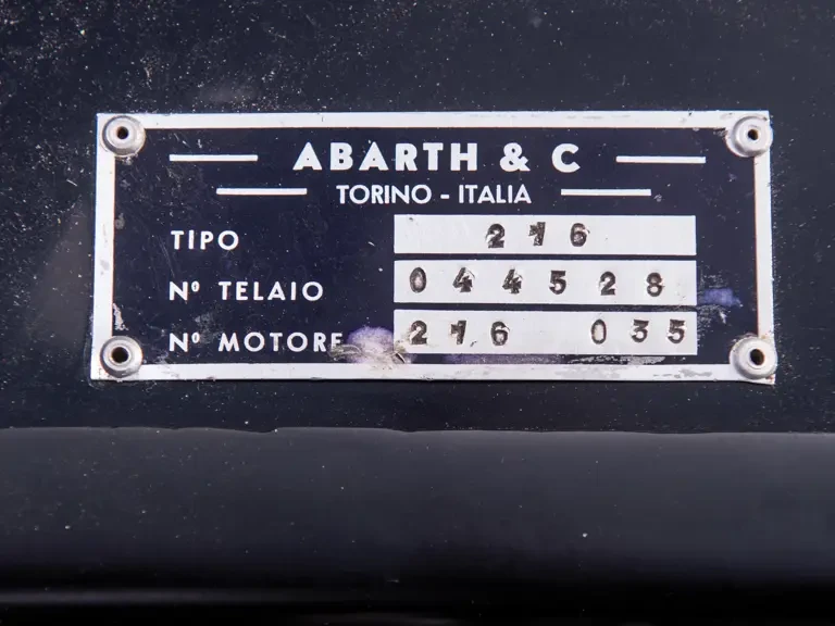 1959 Abarth - Image 22 of 31