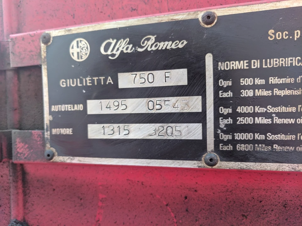 1959 Alfa Romeo 1900 - Image 3 of 21