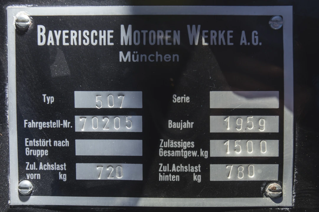 1959 BMW 507 - Image 30 of 31