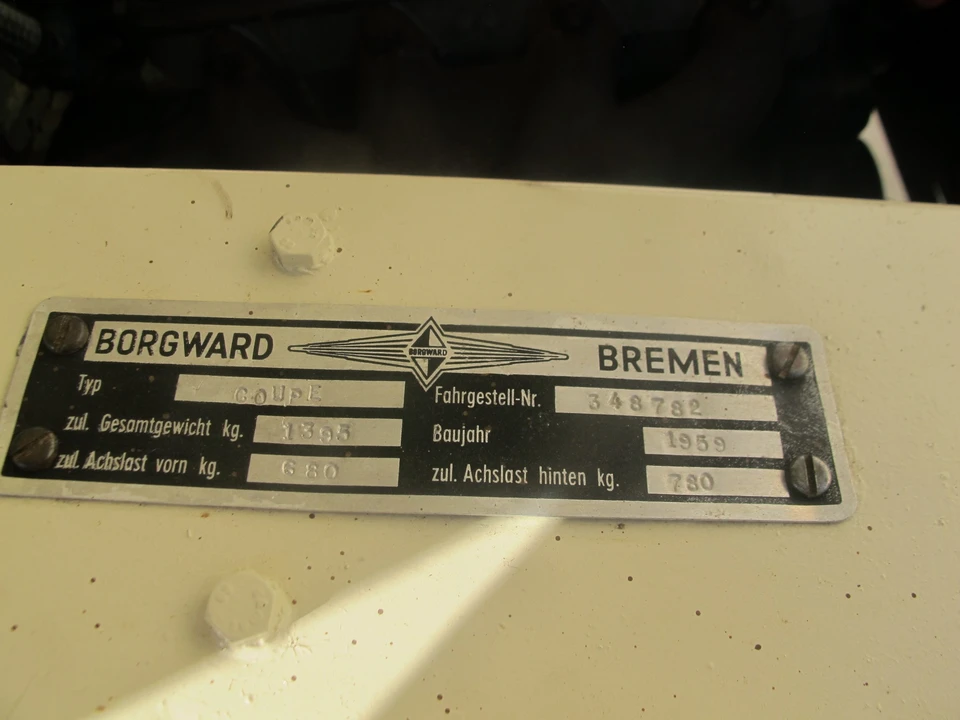 1959 Borgward Isabella - Image 29 of 31