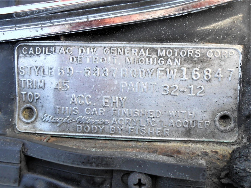 1959 Cadillac DeVille 1st Gen - Image 5 of 21