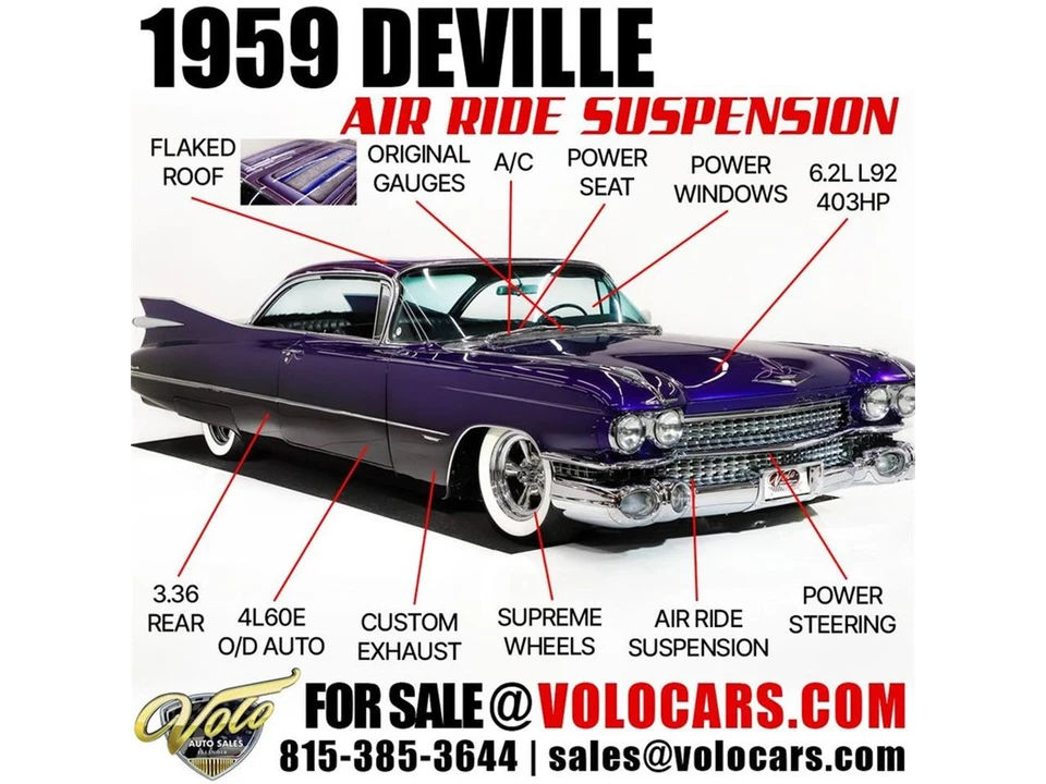 1959 Cadillac DeVille 1st Gen - Image 6 of 31