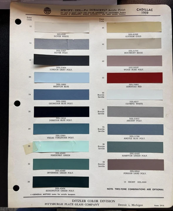 1959 Cadillac DeVille 1st Gen - Image 29 of 31