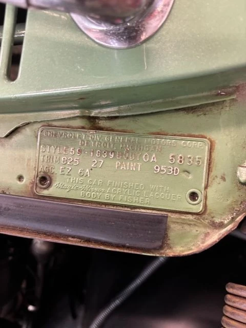 1959 Chevrolet Impala 1st Gen - Image 20 of 20