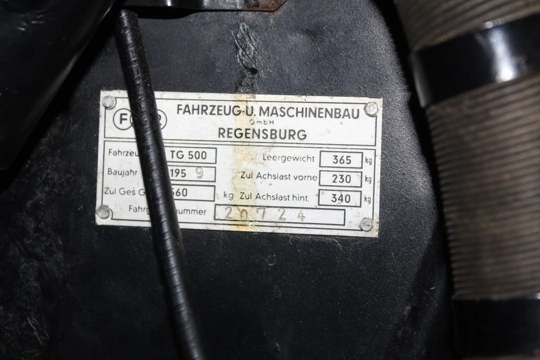 1959 Messerschmitt - Image 16 of 30
