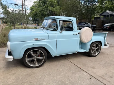 1959 Ford F-100 Stepside 292 Y-Block V8 3-Speed Manual