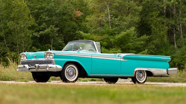 1959 Ford Galaxie V8 Skyliner Hard Top Convertible