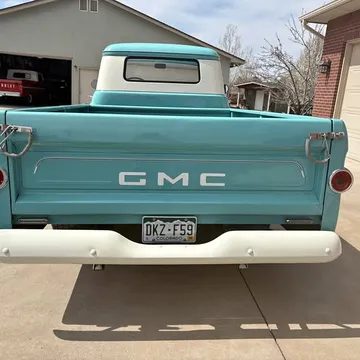 1959 GMC 1500 Club Coupe Long Bed