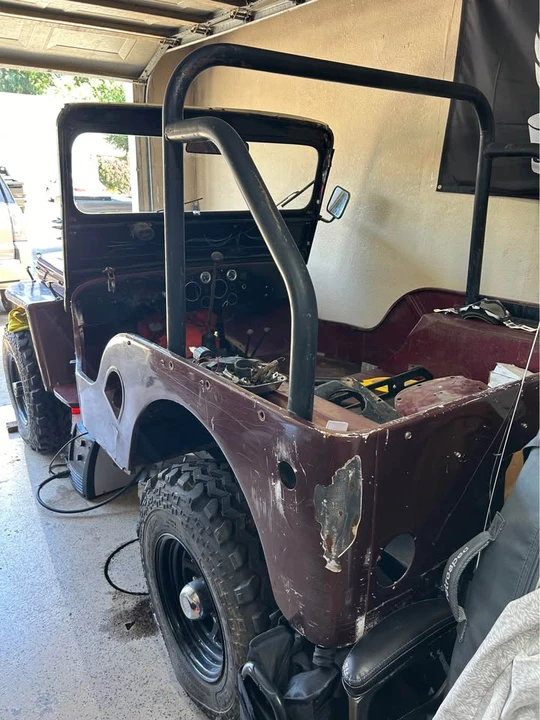 1959 Jeep Willys CJ3A - Image 6 of 9