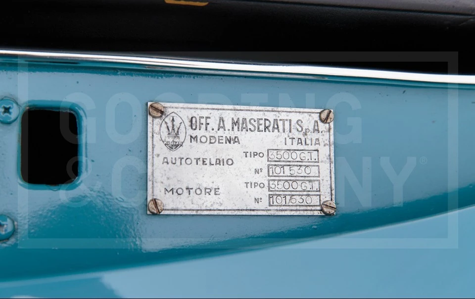 1959 Maserati 3500 GT - Image 19 of 20