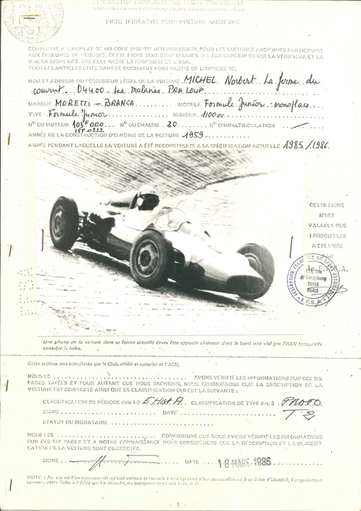 1959 Moretti - Image 6 of 31