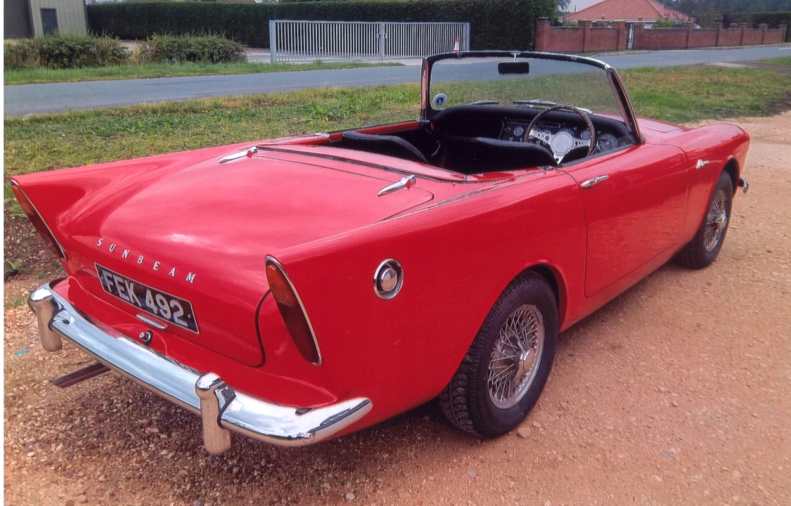 1959 Sunbeam Alpine Series I - Image 3 of 3