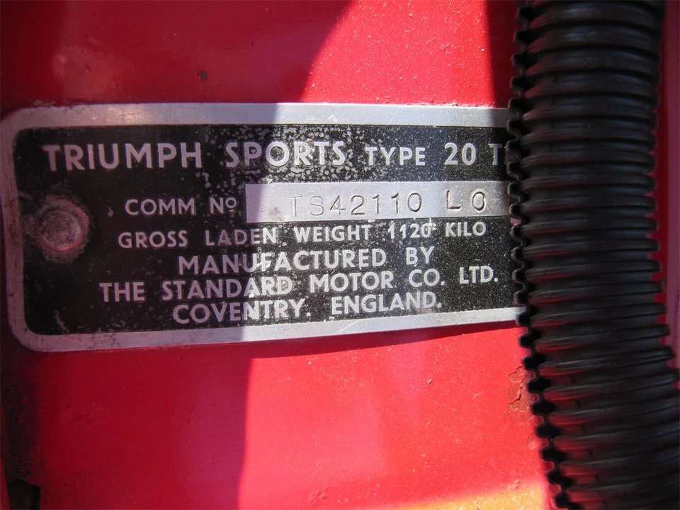 1959 Triumph TR3A - Image 18 of 27