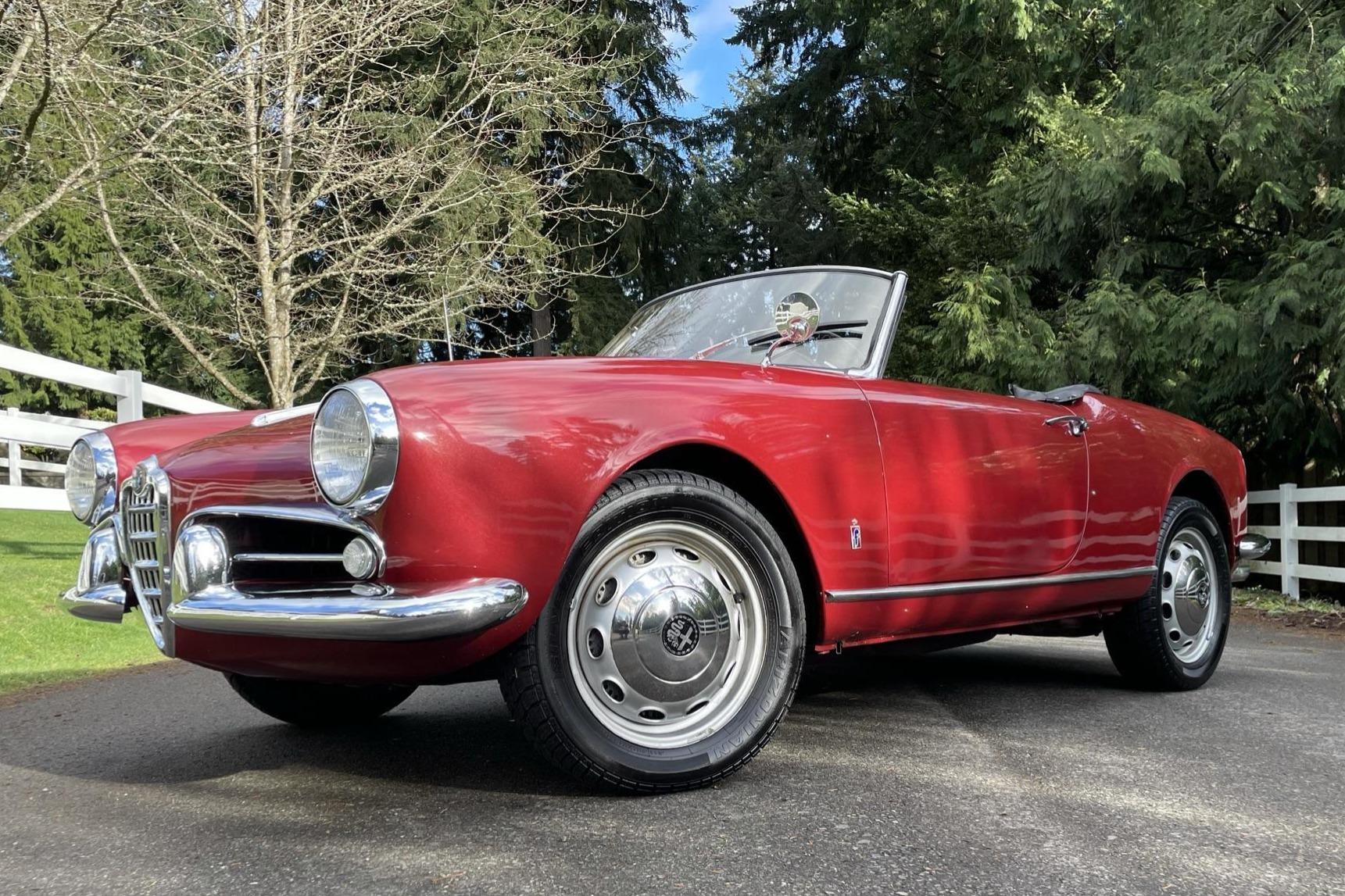 47-Years-Owned 1958 Alfa Romeo Giulietta Spider 750D