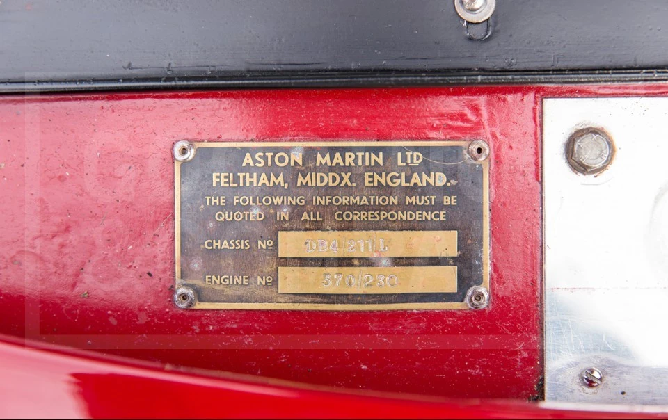 1960 Aston Martin DB4 - Image 15 of 16