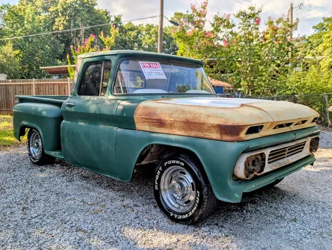 1960 Chevrolet C10 Apache Custom Cab Shortbed Stepside