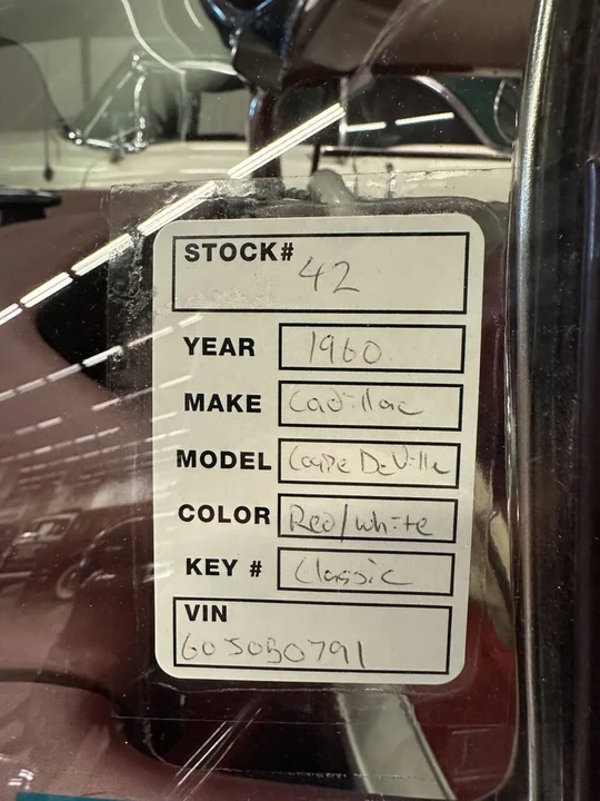 1960 Cadillac DeVille 3rd Gen - Image 7 of 13