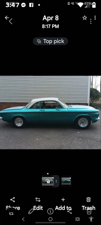 1960 Chevrolet Corvair 1st Gen - Image 2 of 18