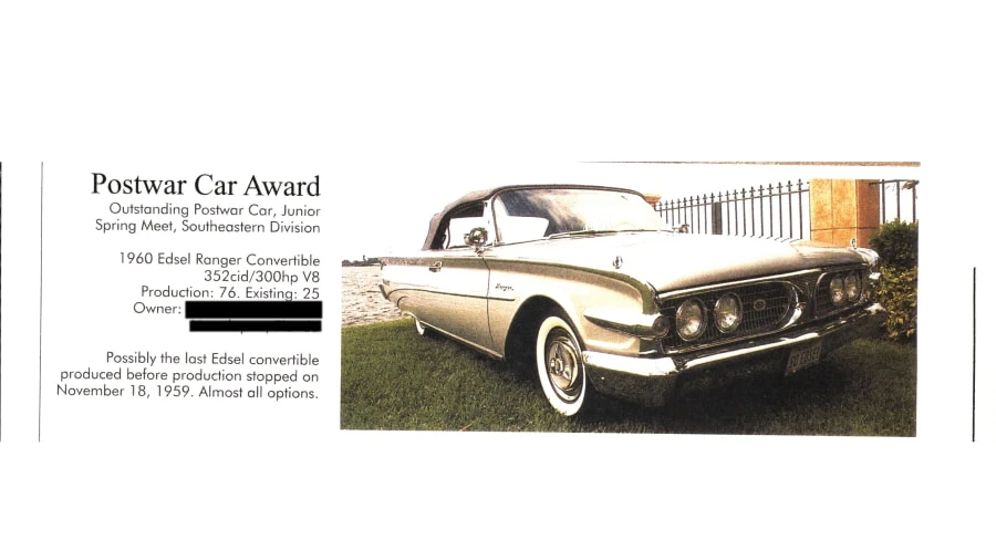 1960 Edsel Ranger - Image 23 of 31