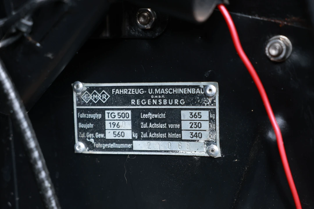1960 Messerschmitt - Image 17 of 30