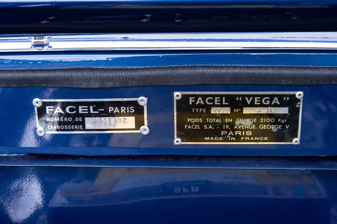 1960 Facel Vega HK500 - Image 8 of 12