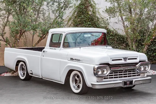 1960 Ford F-100 Custom Cab Styleside Long Bed Pickup
