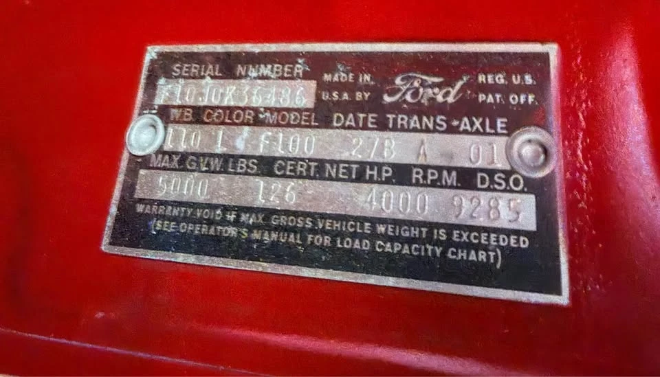 1960 Ford F-Series 3rd Gen - Image 11 of 16