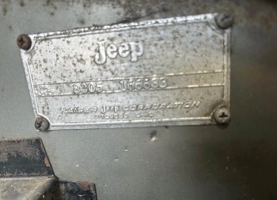 1960 Jeep CJ5 - Image 10 of 12